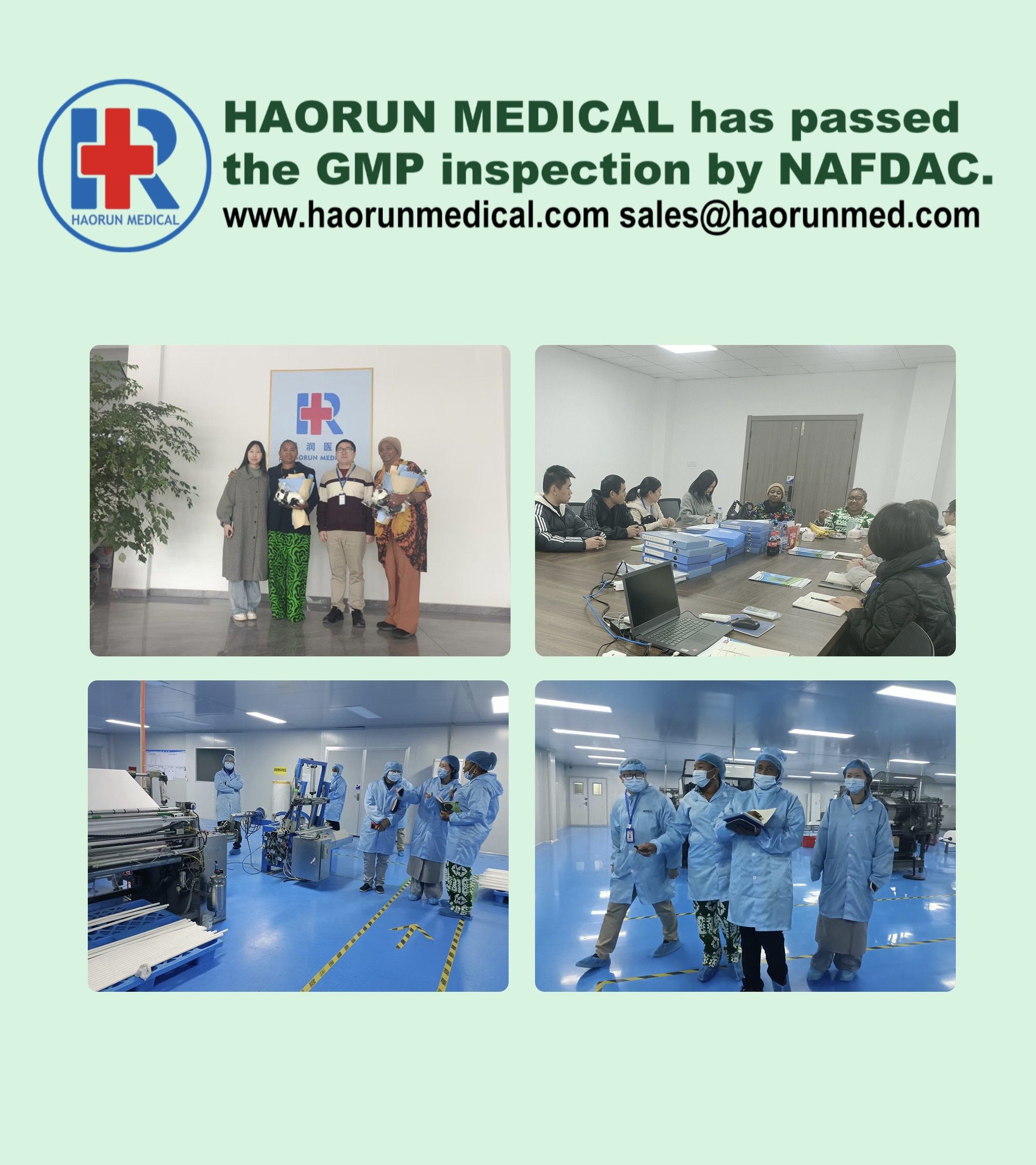 Haorunmeds kvalitet får internasjonal anerkjennelse – bestått NAFDAC-sertifisering