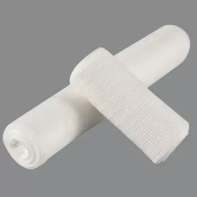 Vevet gasbindbandasje